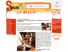 Tablet Screenshot of lesablier.fr